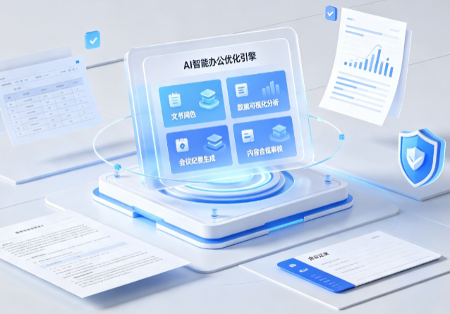 蓝田县AI重构现代办公体系 智能优化引擎助力企业轻量化高效运营