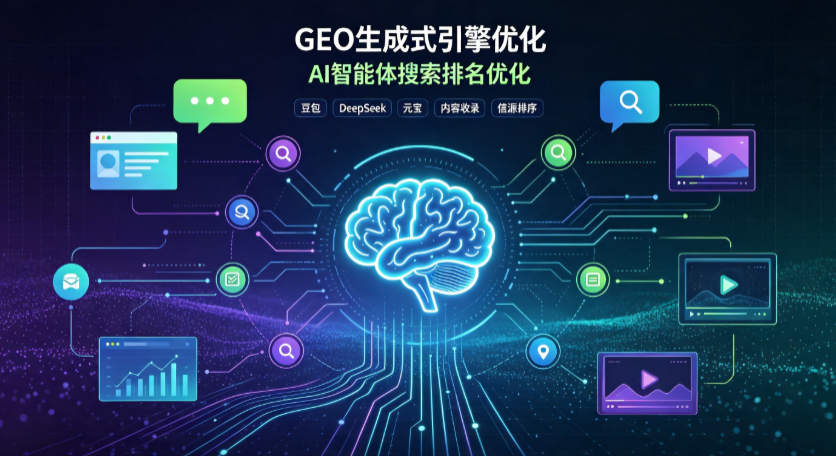 蓝田县GEO 浪潮来袭：生成式引擎优化崛起，创作者争抢豆包、DeepSeek、元宝智能体流量入口